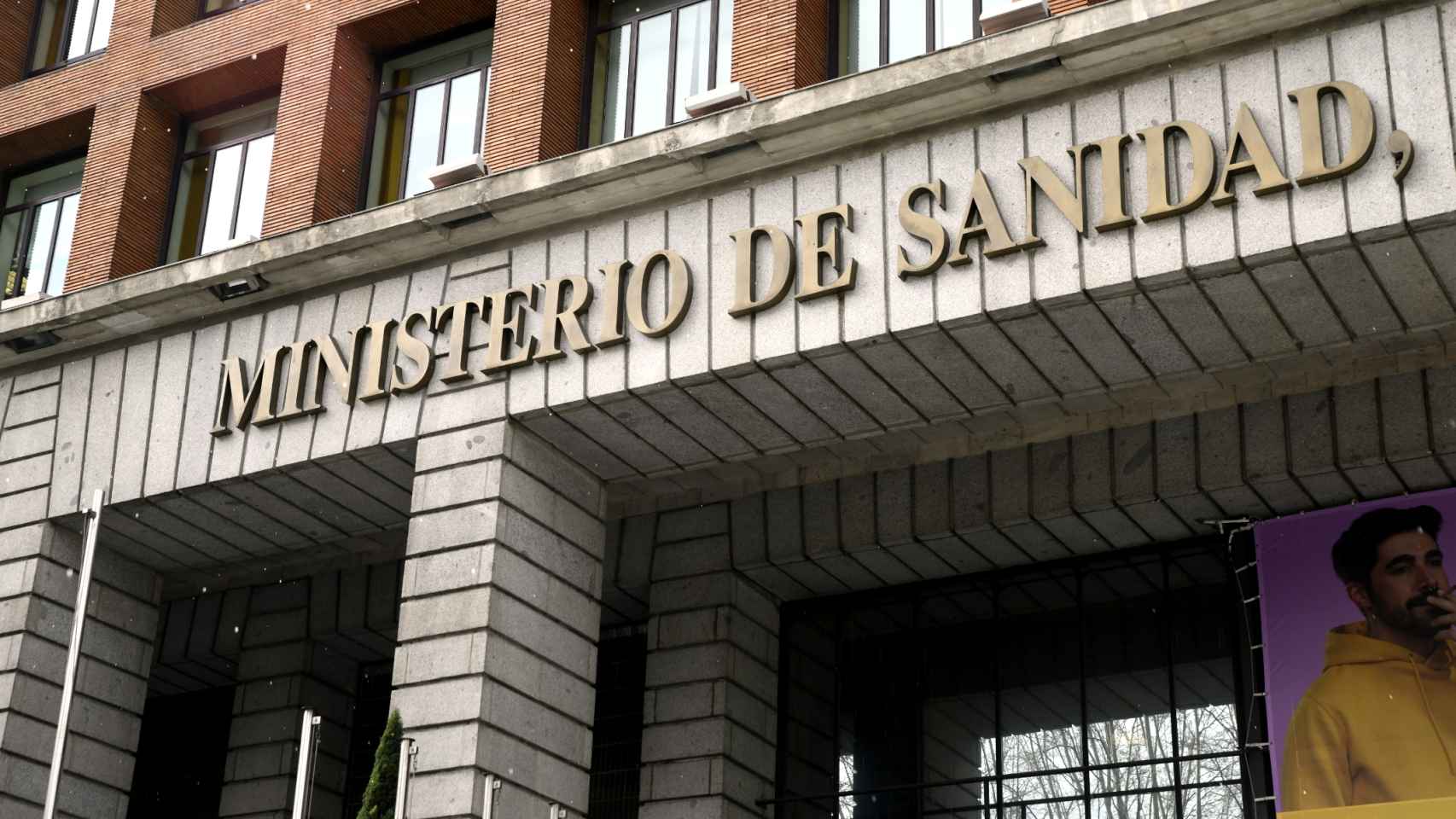 Fachada del Ministerio de Sanidad